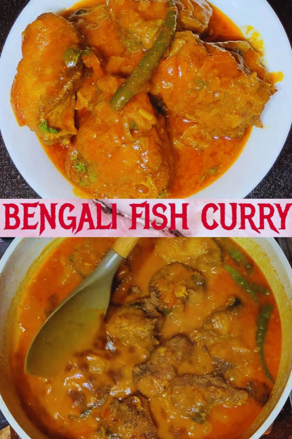 Homemade Bengali Fish Curry