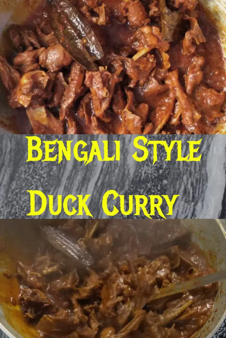 Homemade Bengali Style Duck Curry