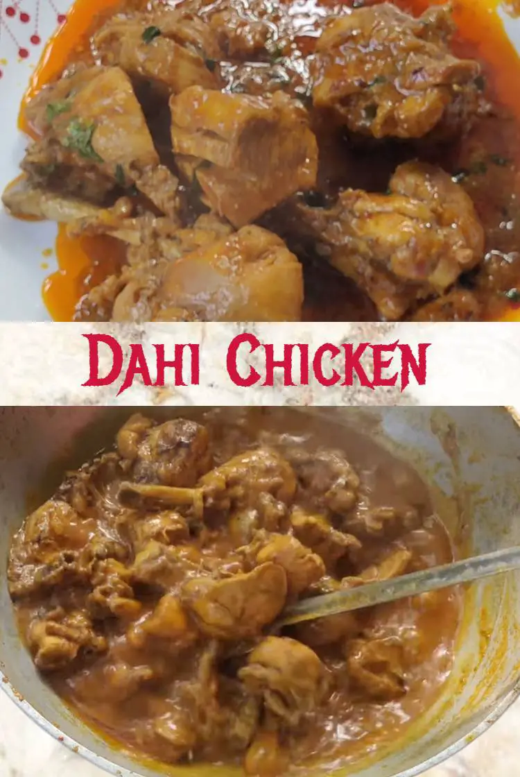 Homemade Dahi Chicken