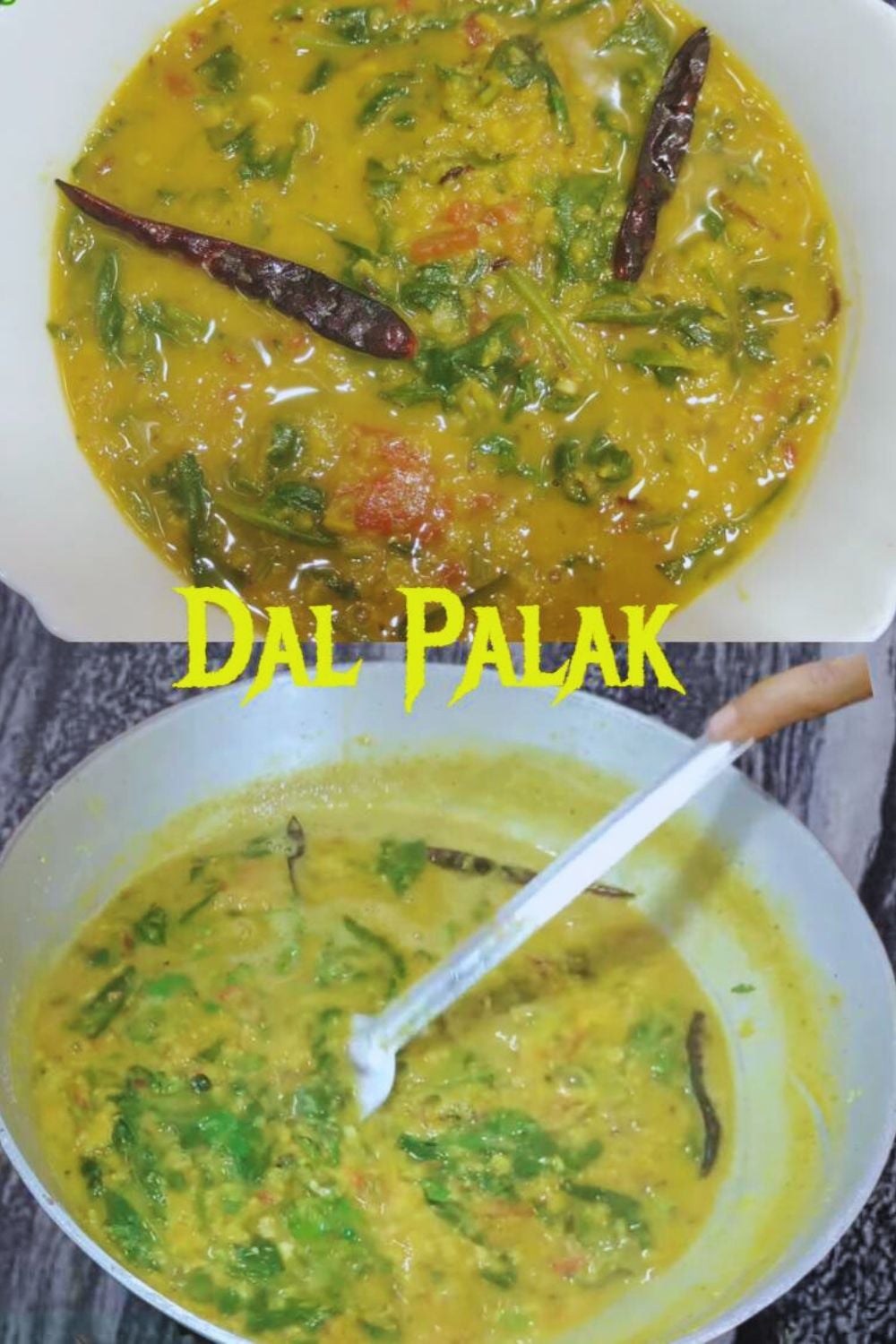 Homemade Dal Palak