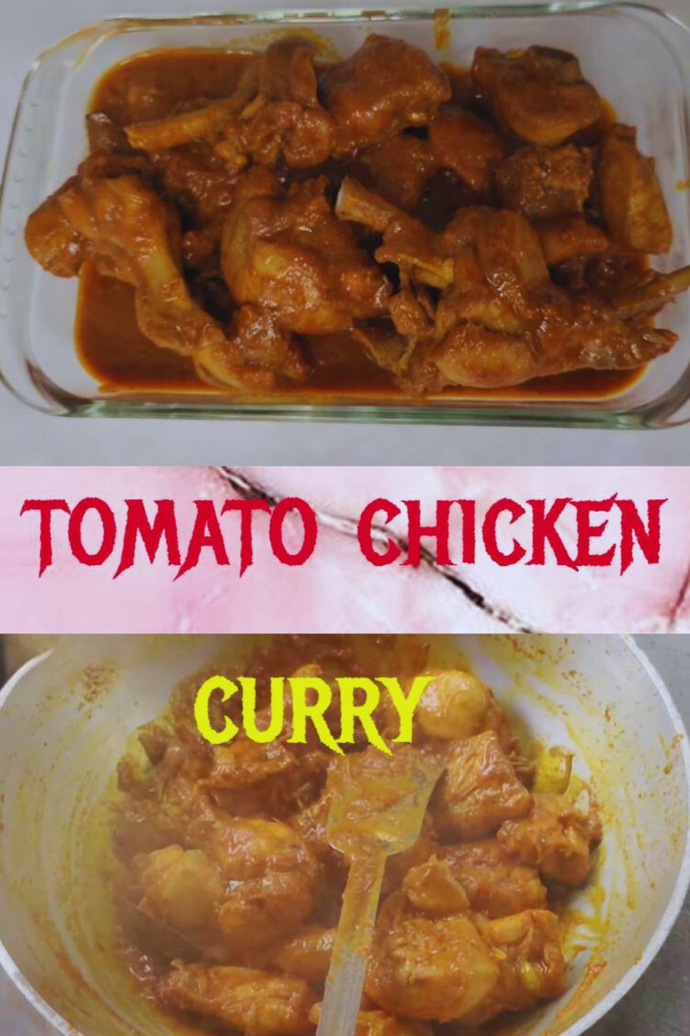 Homemade Tomato Chicken Curry