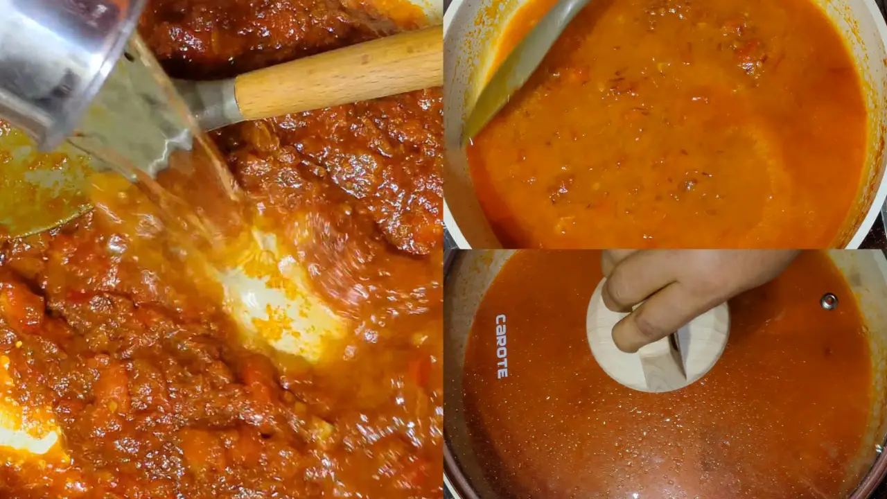 Adding water