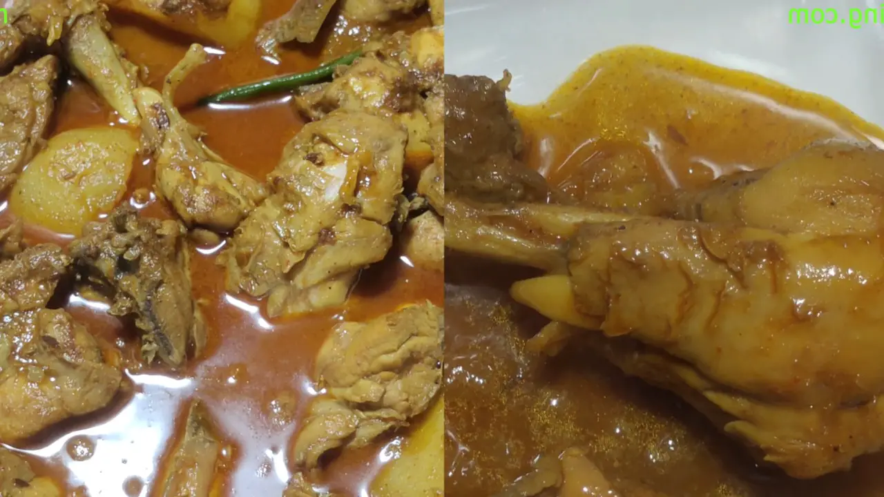 Bengali Chicken Curry with Potatoes is ready
