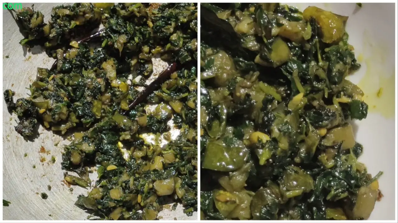 Methi baingan is ready
