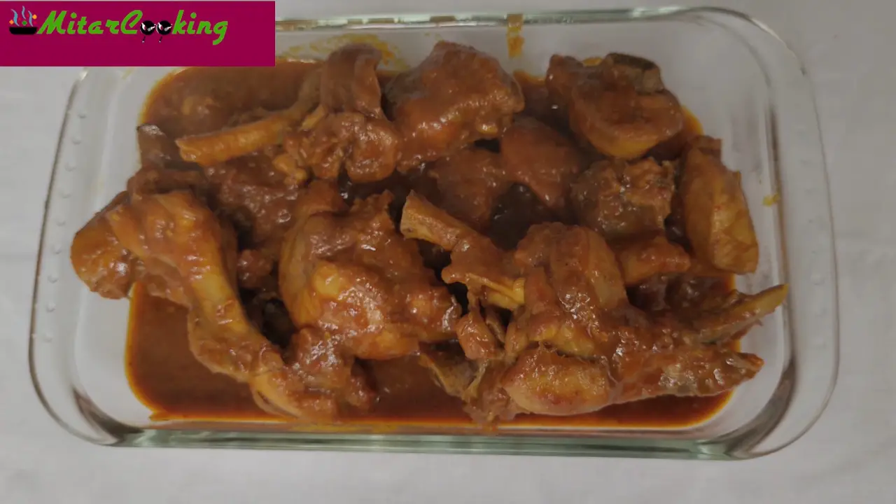 Tomato Chicken Curry in a bowl