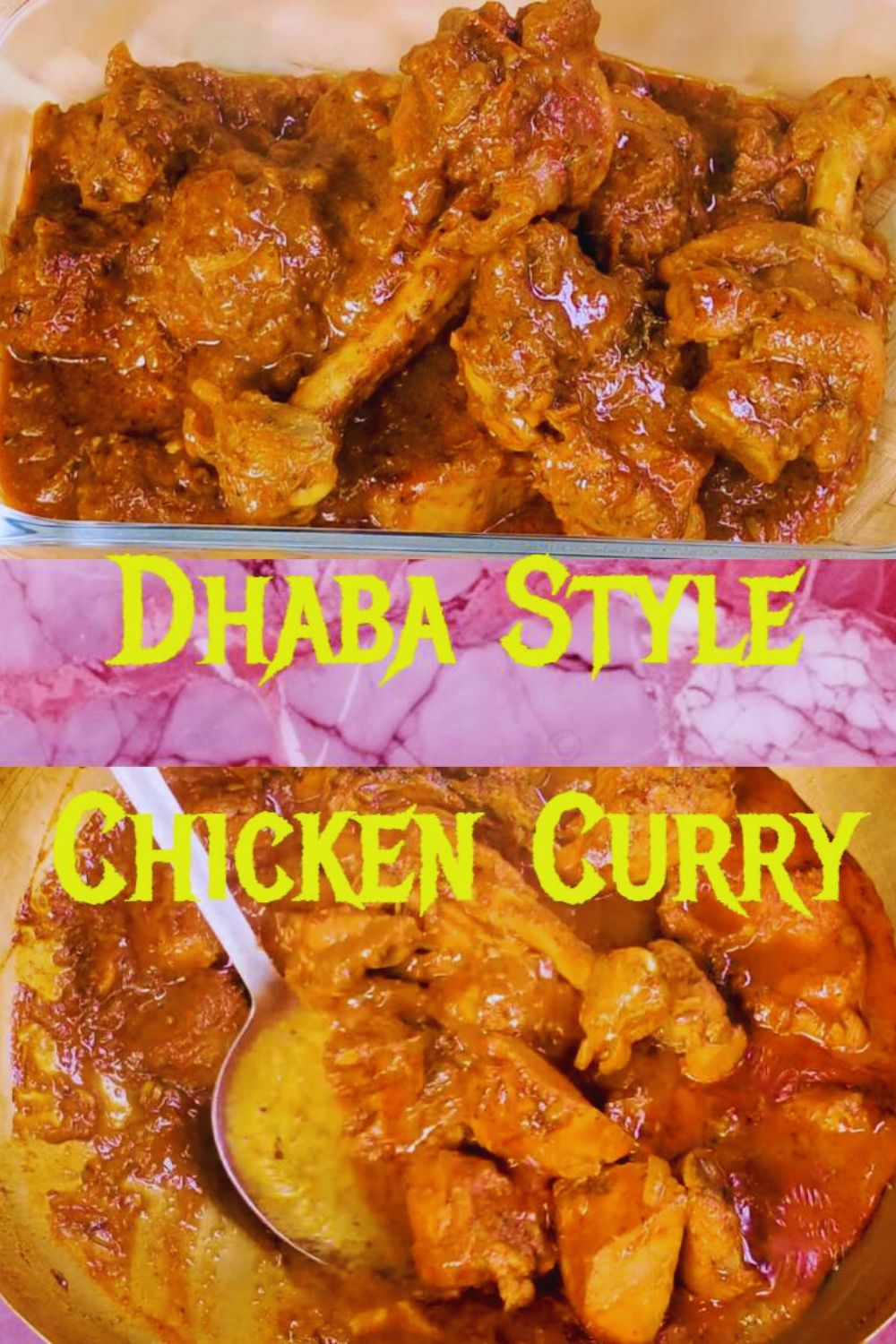 Homemade Dhaba Style Chicken Curry