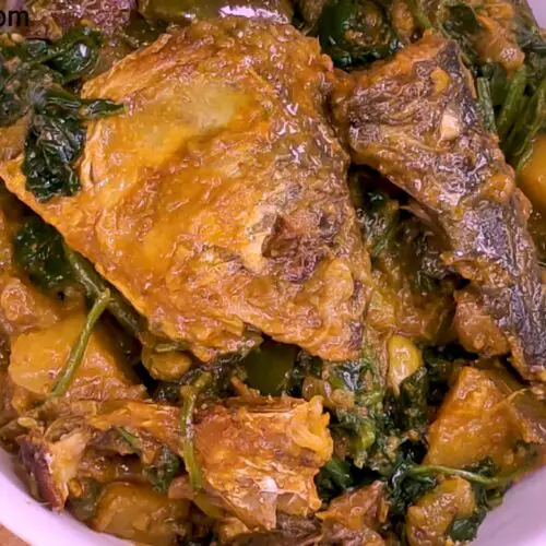 Ilish Macher Matha Diye Palong Shak