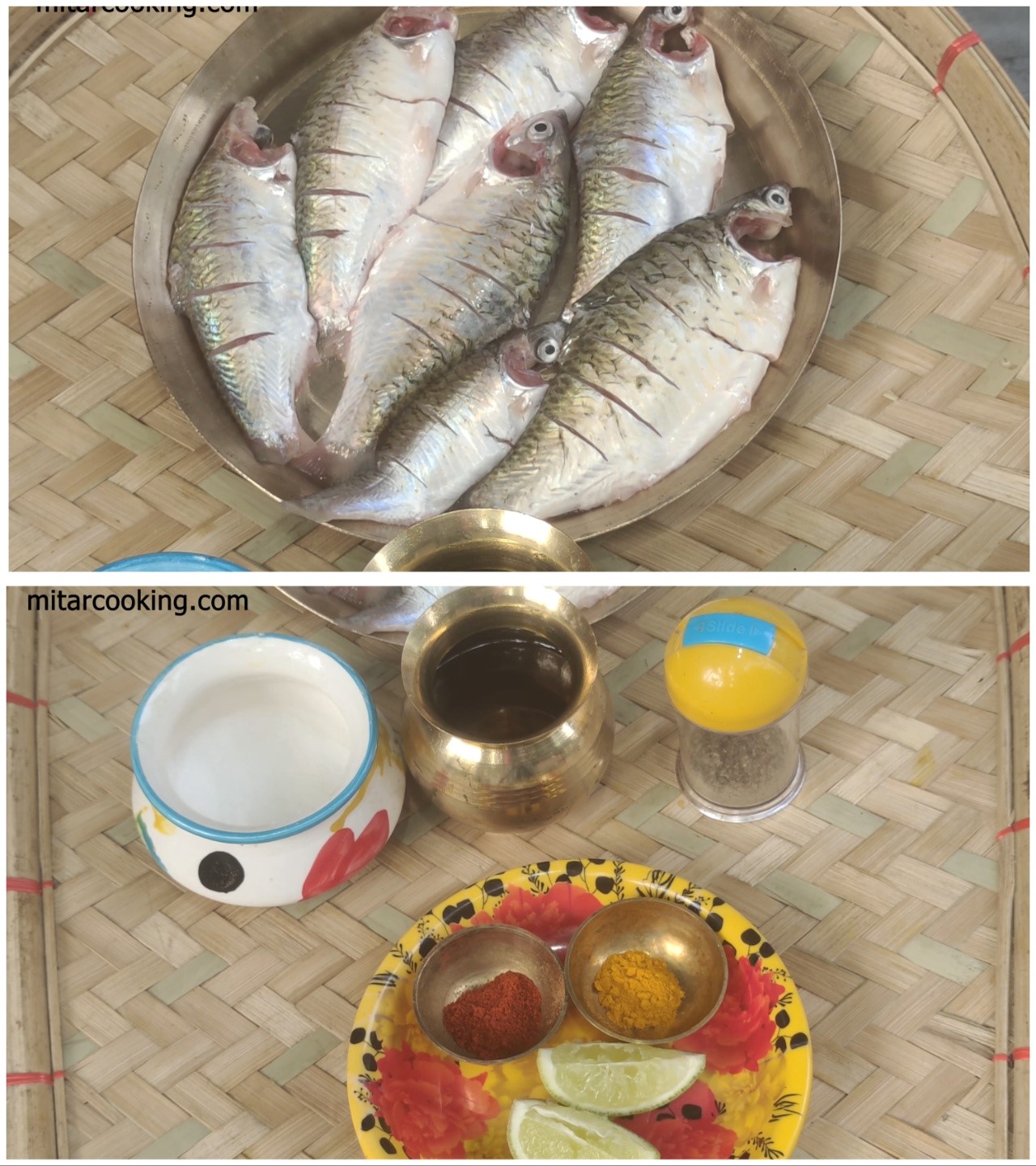 Puti Fish Fry Ingredients