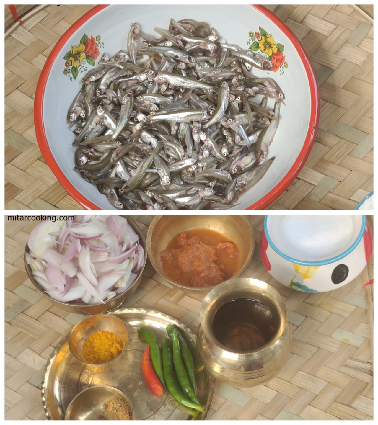 Chuno Macher Jhal ingredients