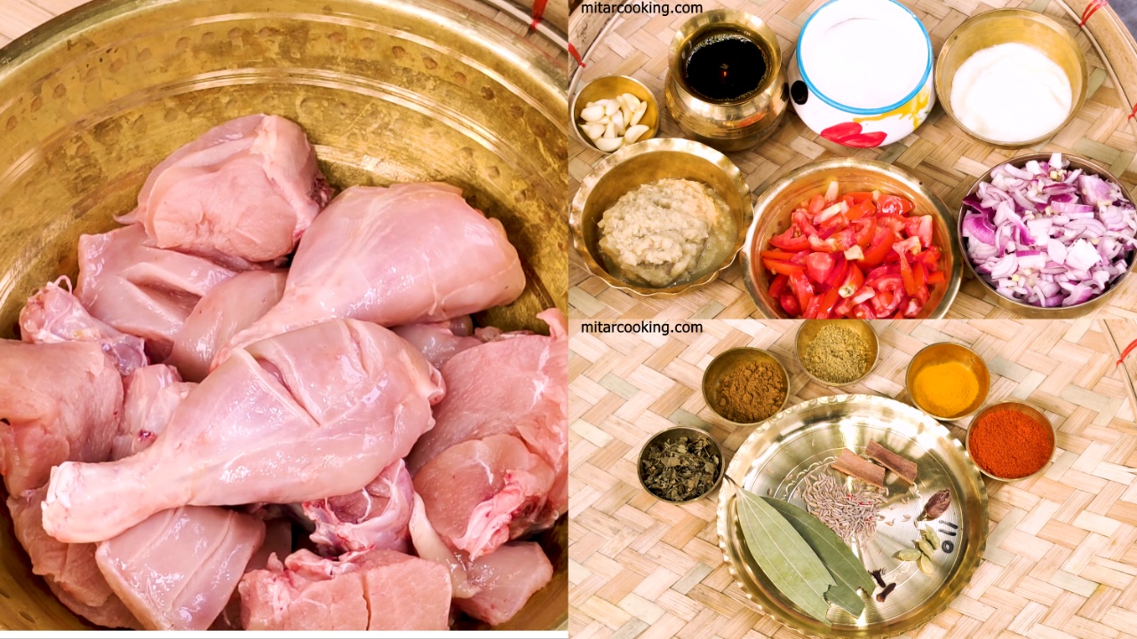 Dhaba Style Chicken Curry Ingredients
