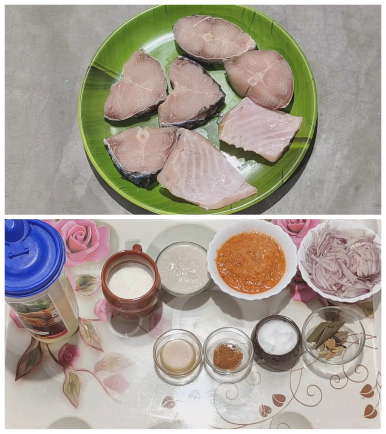 Fish Korma Ingredients