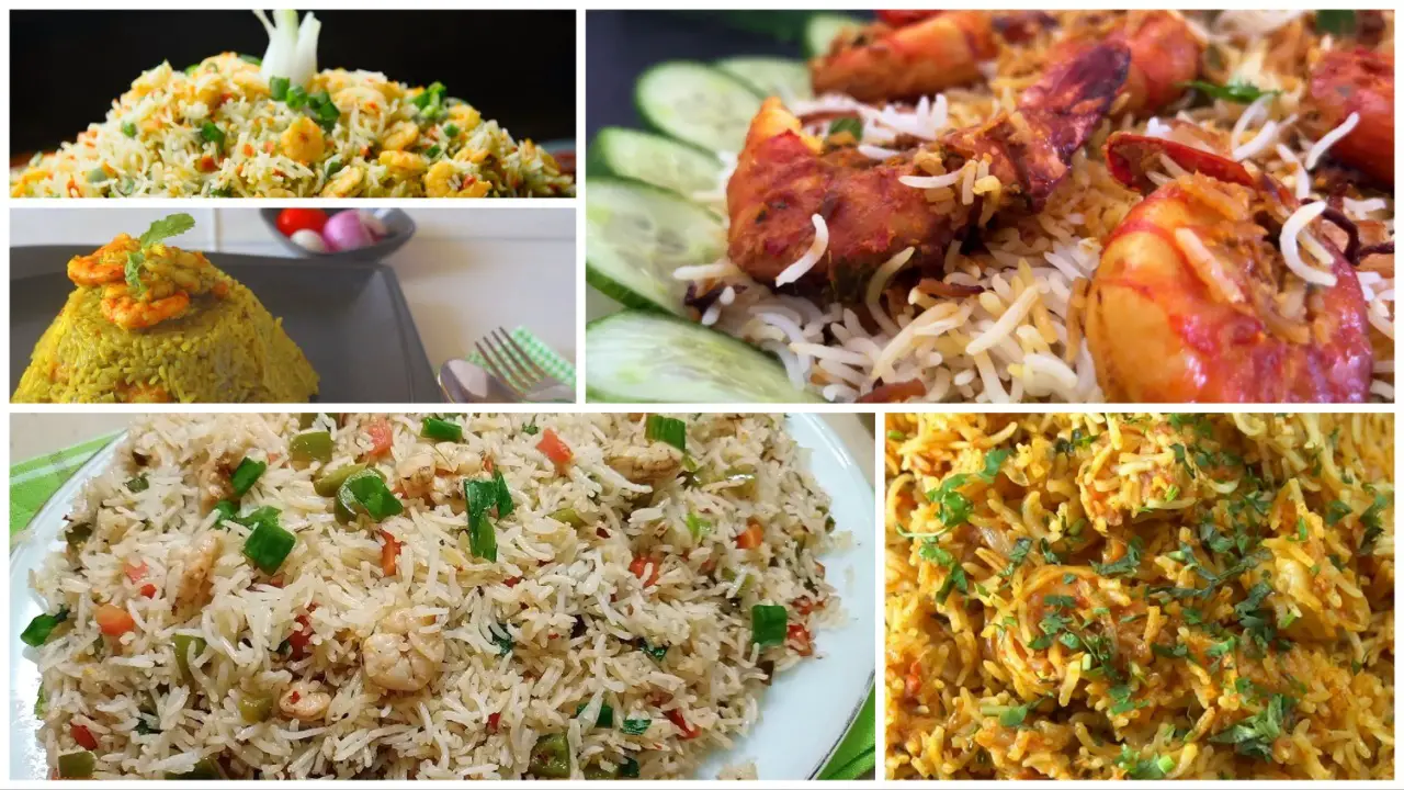 5 Quick & Easy Indian Prawn Recipes with Rice Mitar Cooking