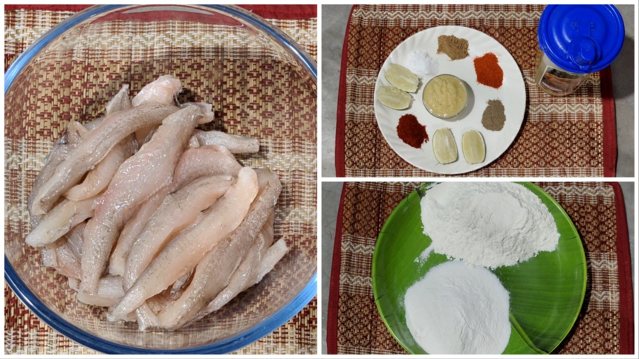 Bombay Duck Fry Ingredients