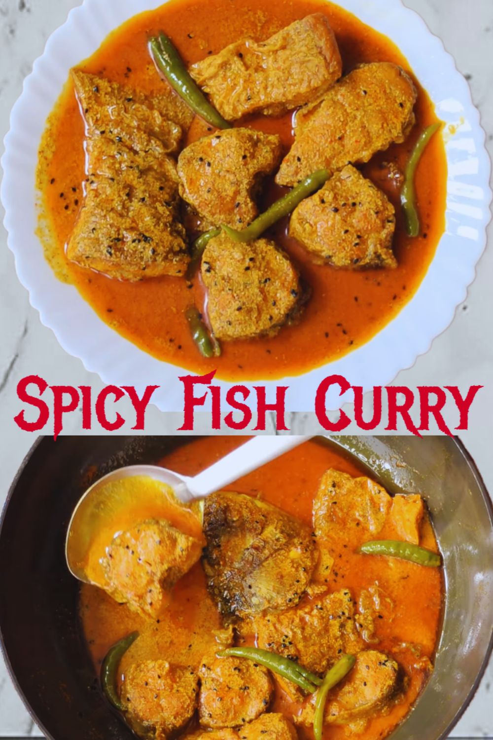 Homemade Spicy Fish Curry
