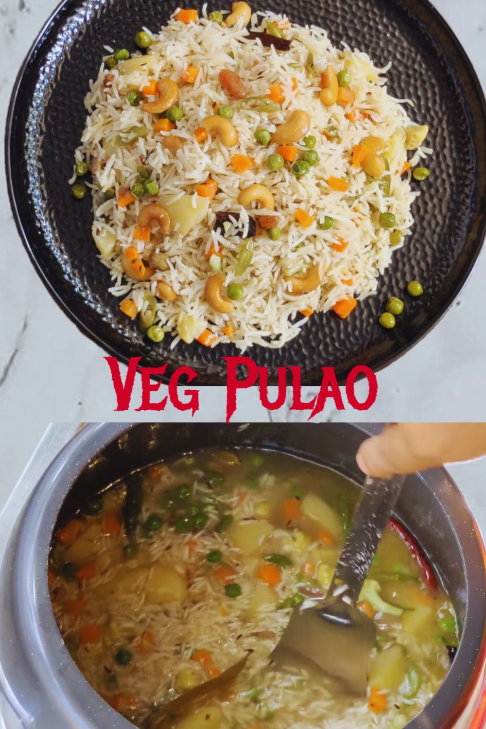 Homemade Veg Pulao