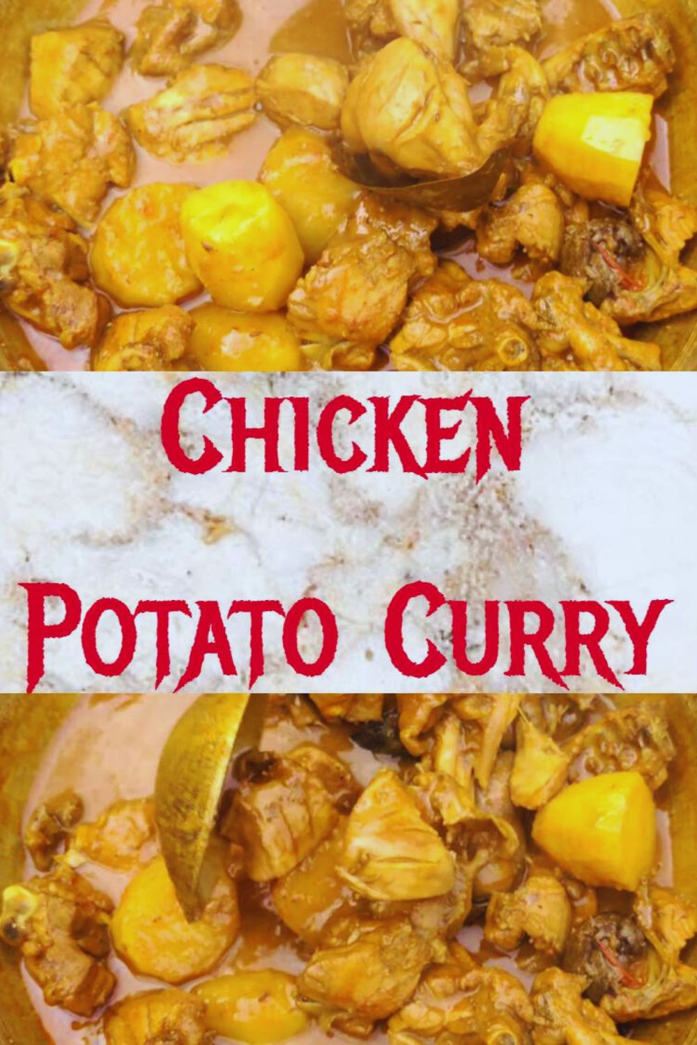 Homemade Chicken Potato Curry