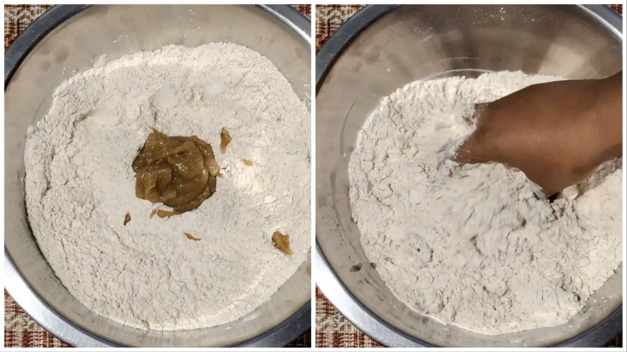 Adding ghee to the mix