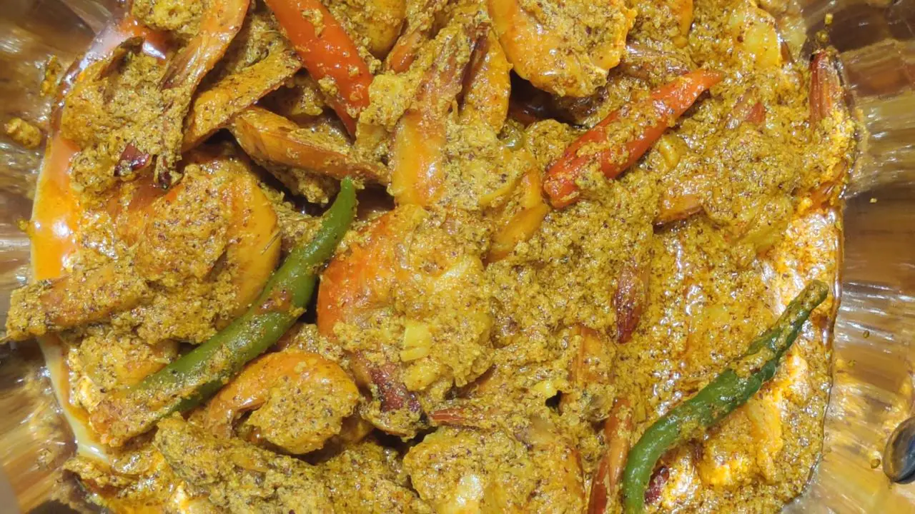 Prawn Kadai Paruti is Ready