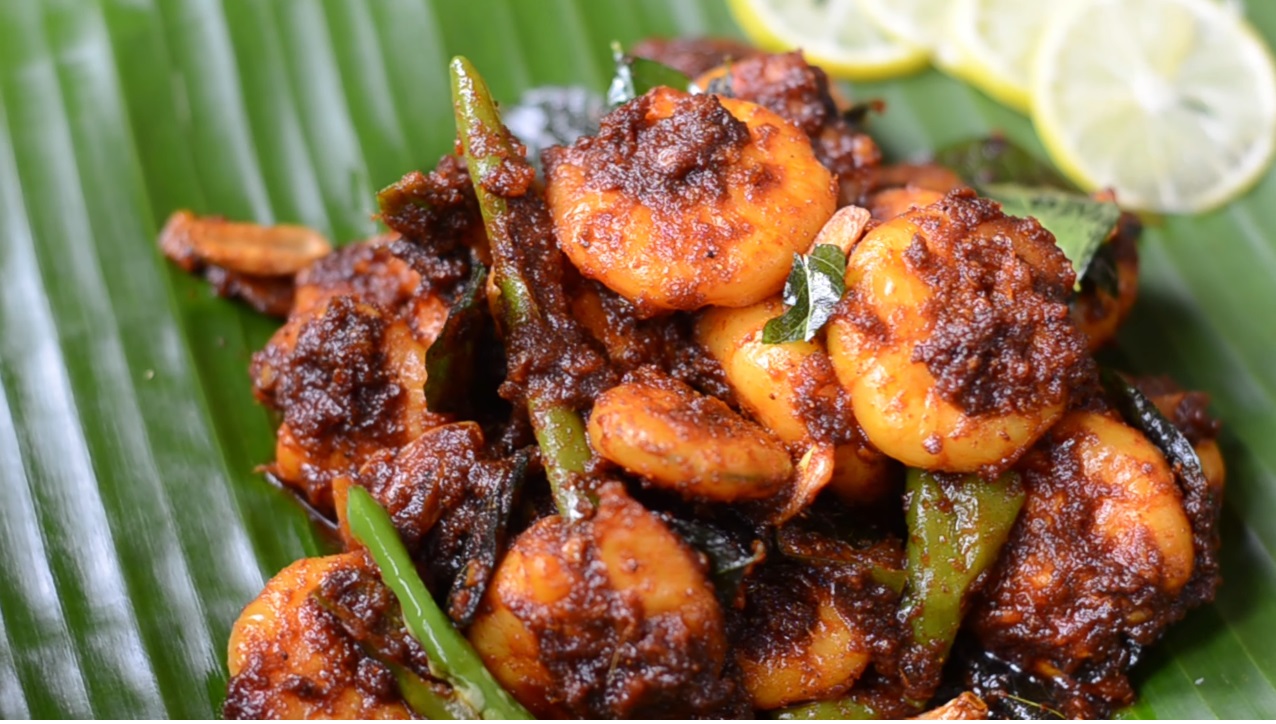 Kerala Fried Prawns