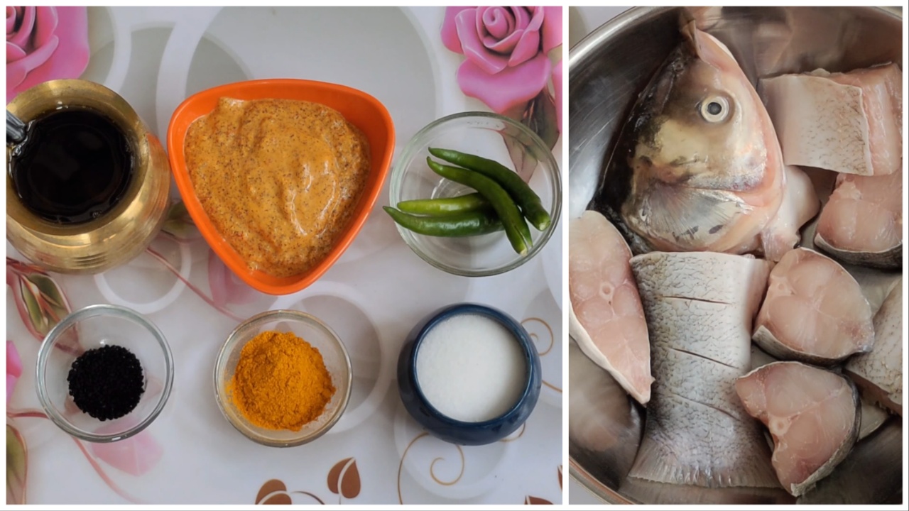 Spicy Fish Curry Ingredients