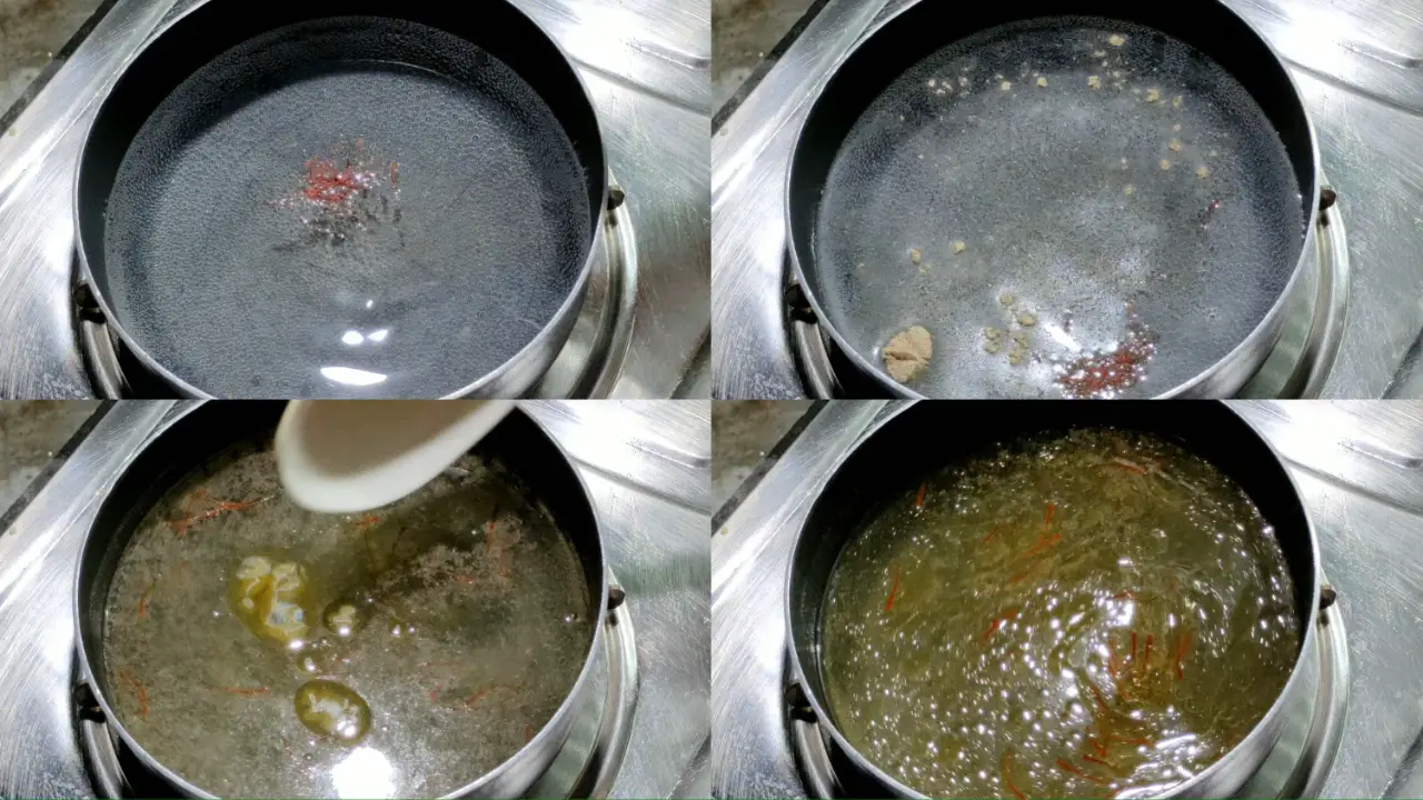 Add kesa, cardamom powder and ghee