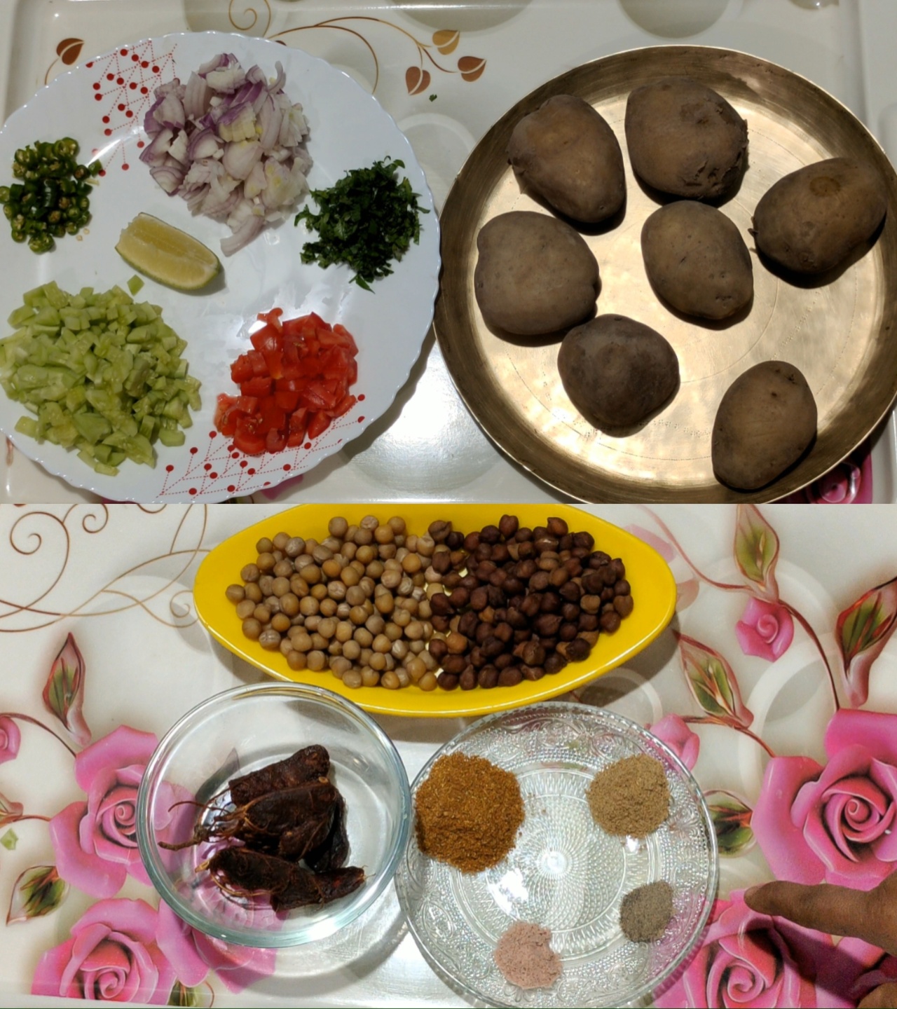 Aloo Kabli Ingredients