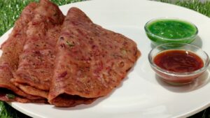 Beetroot Chilla
