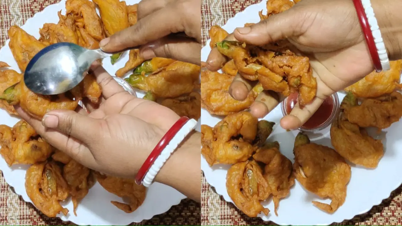 Checking the crispiness of Bok ful