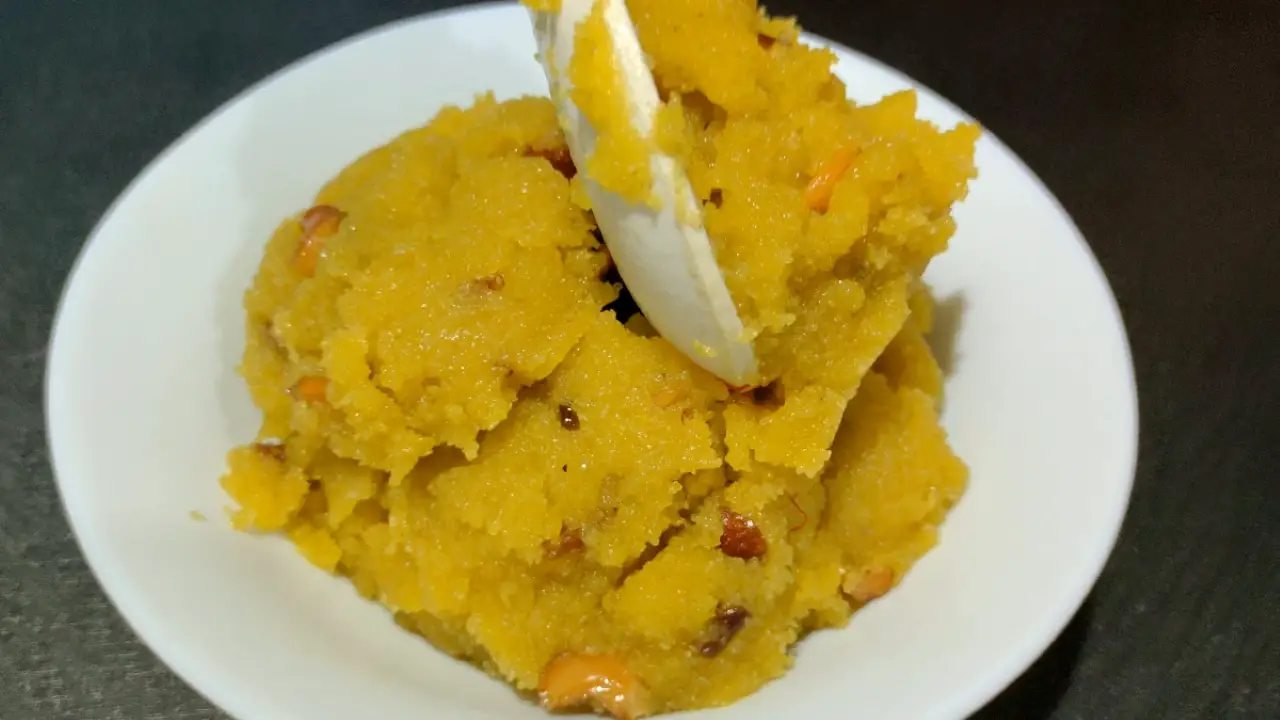 Suji Halwa is ready