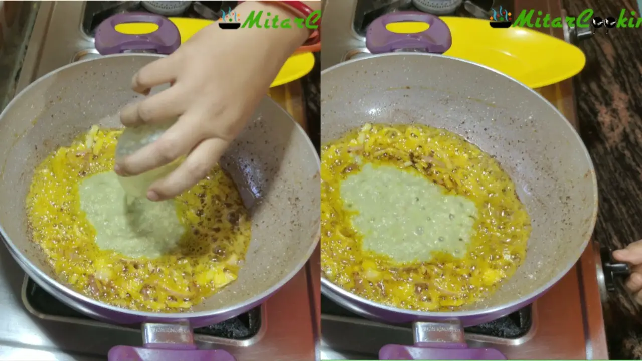 Add the ginger-garlic-chili paste