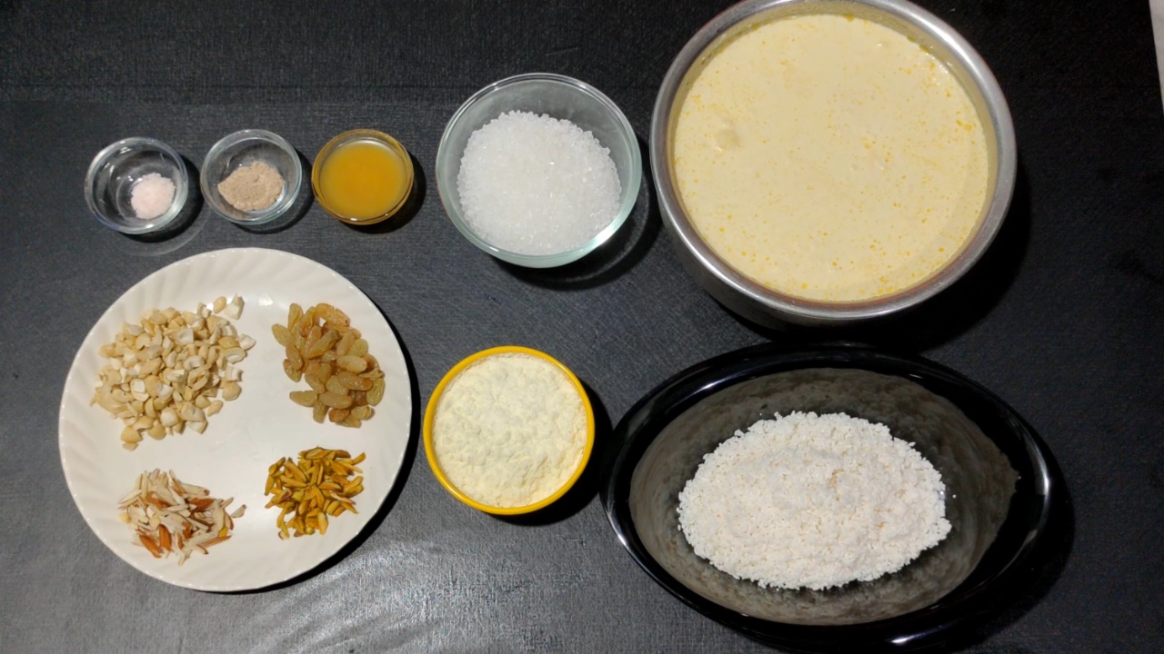 Rice Kheer Ingredients