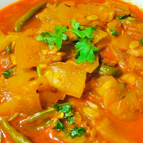 Ash Gourd Curry Featured Image