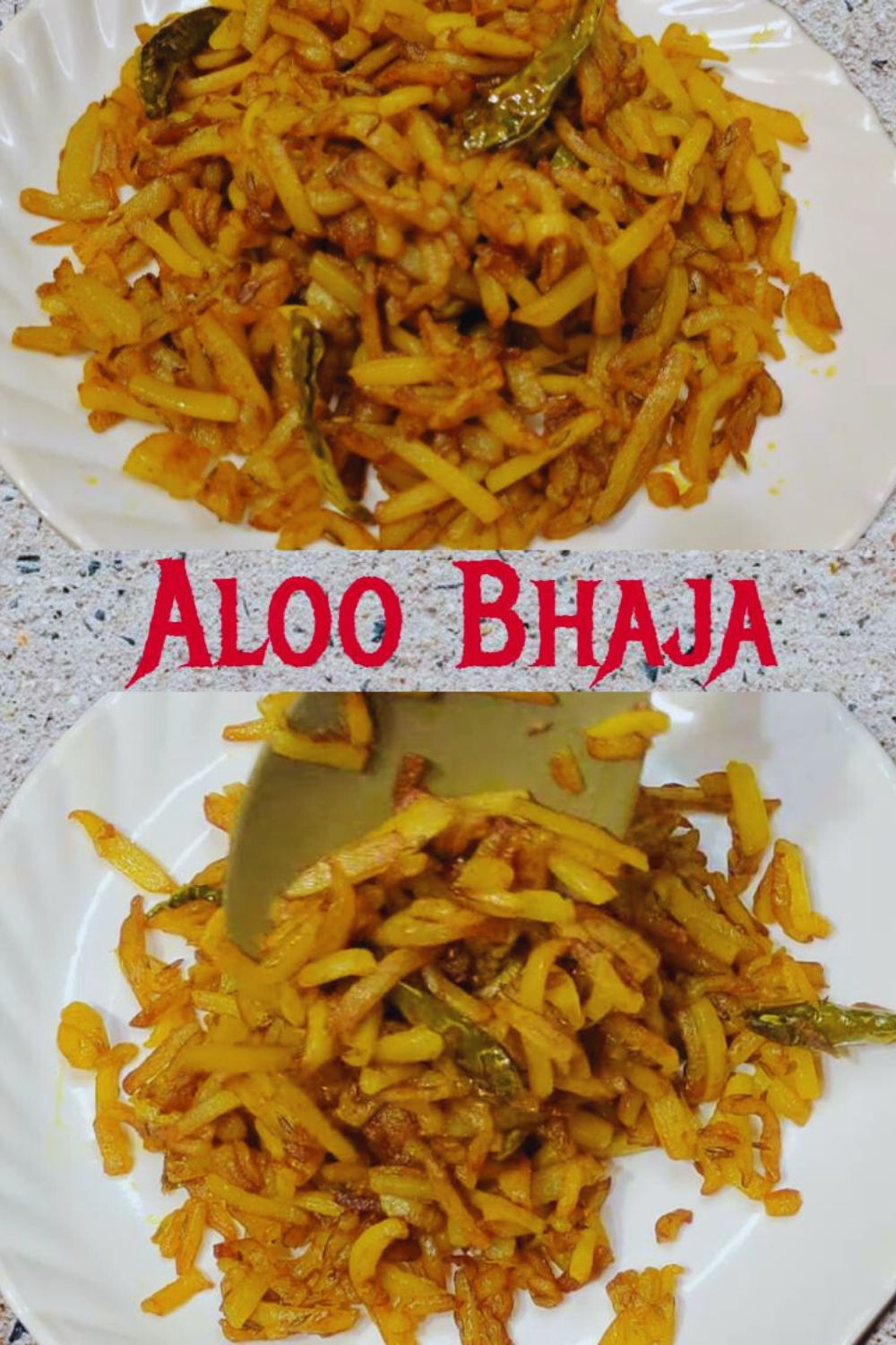 Homemade Aloo Bhaja