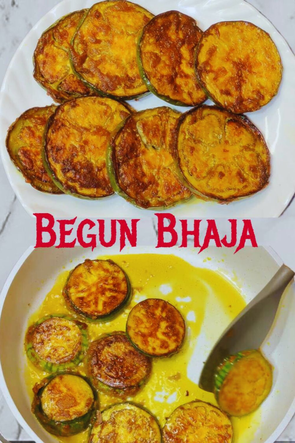 Homemade Begun Bhaja