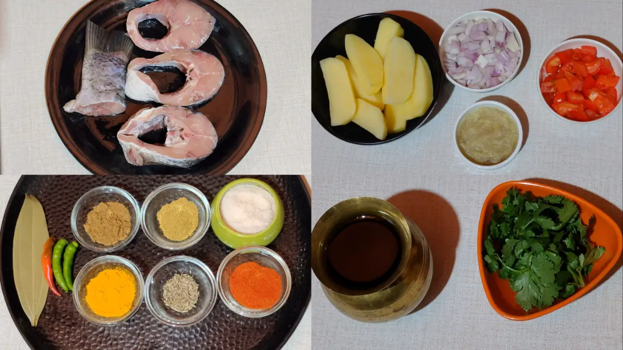 Rui Macher Jhol Ingredients