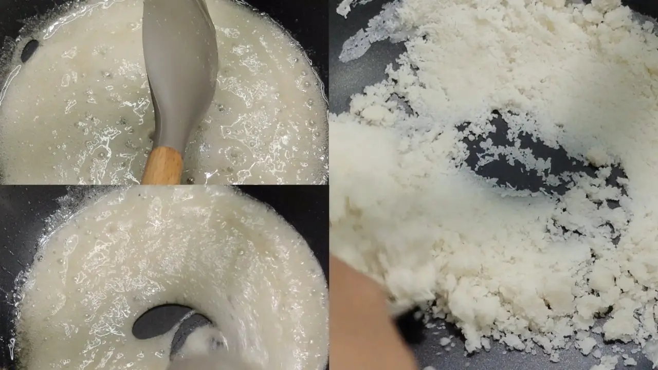 Turning granular into boora sugar