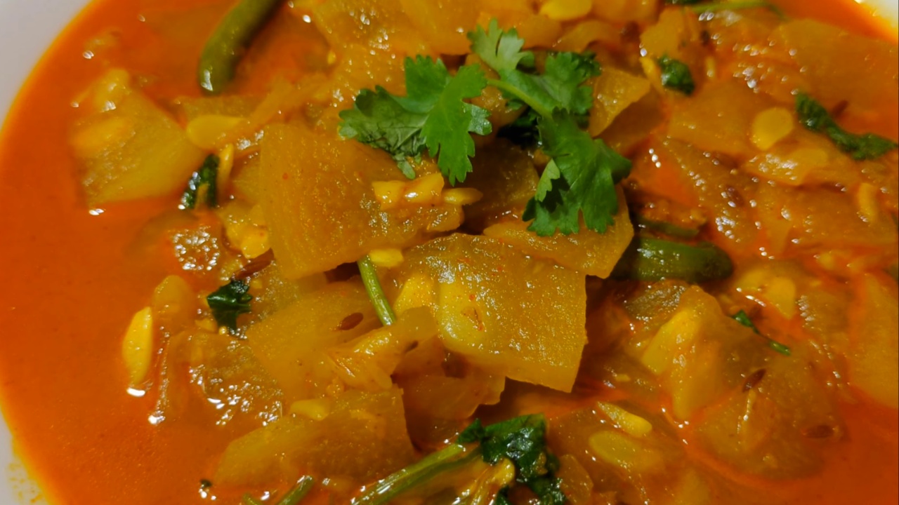 Ash Gourd Curry is ready