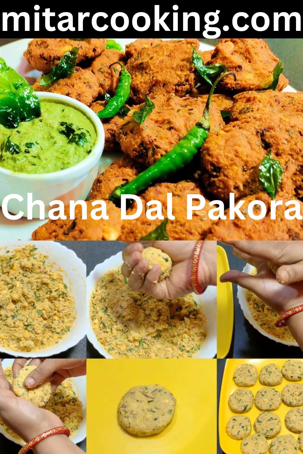 Chana Dal Pakora