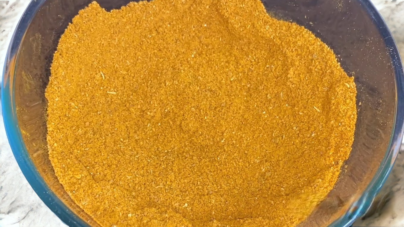 homemade curry powder is ready