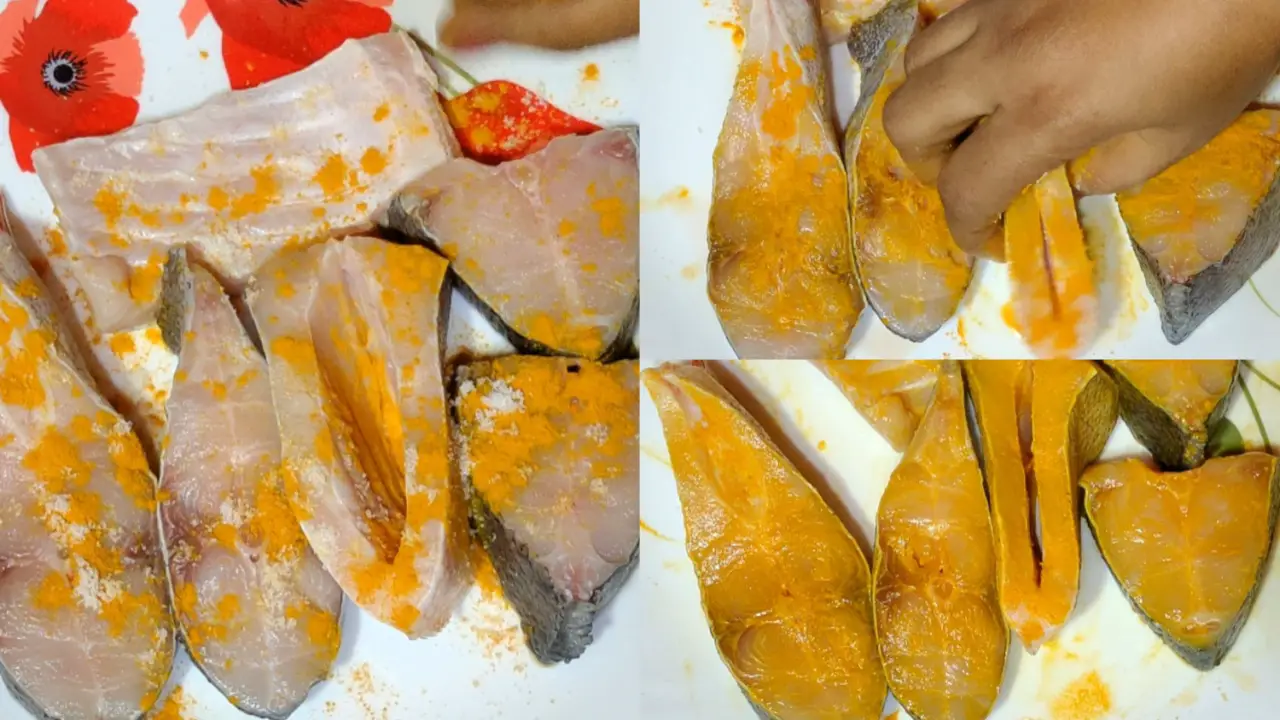 Marinating Rupchanda Mach