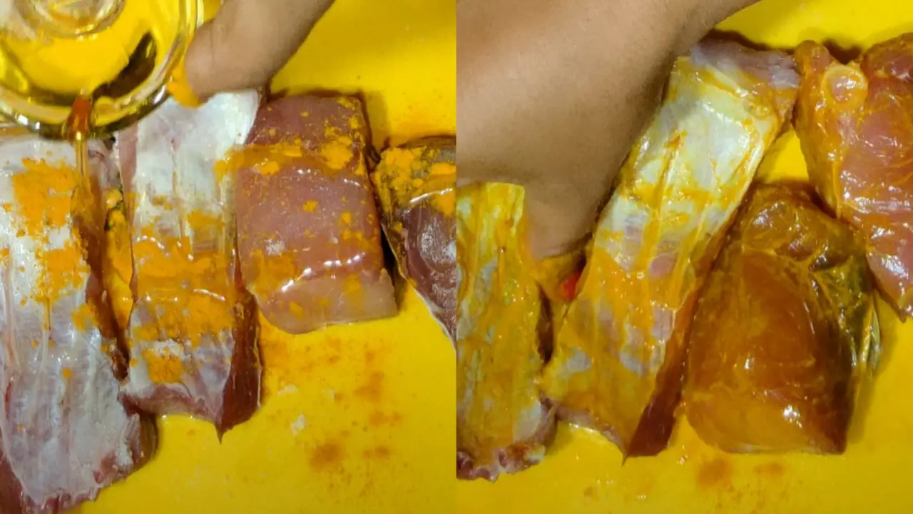 Marinating the Katla Fish