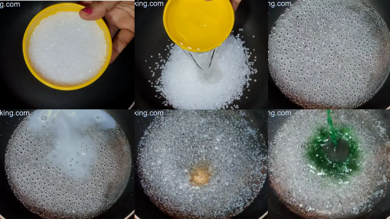 Preparing the Sugar Syrup for Parwal Mithai