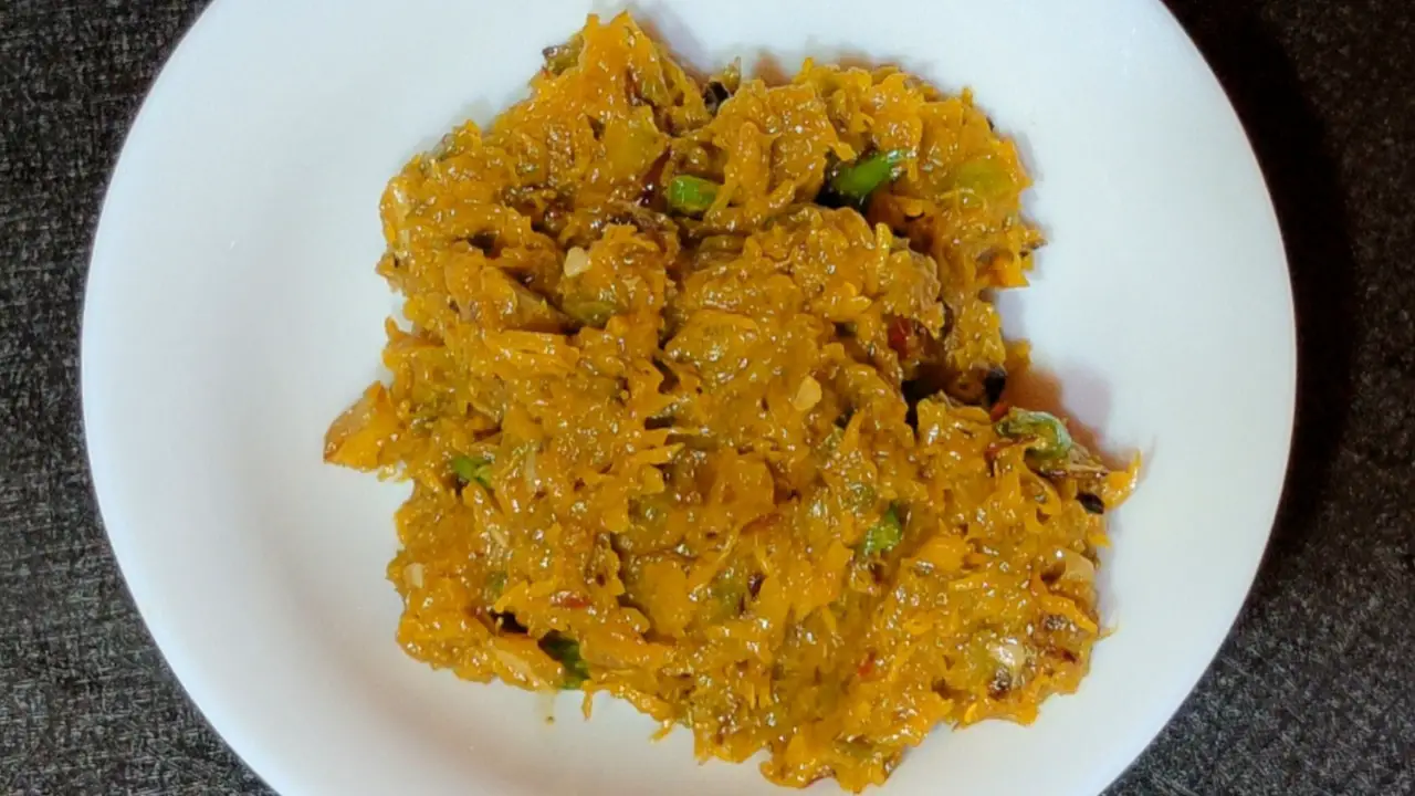Pumpkin Bharta is ready