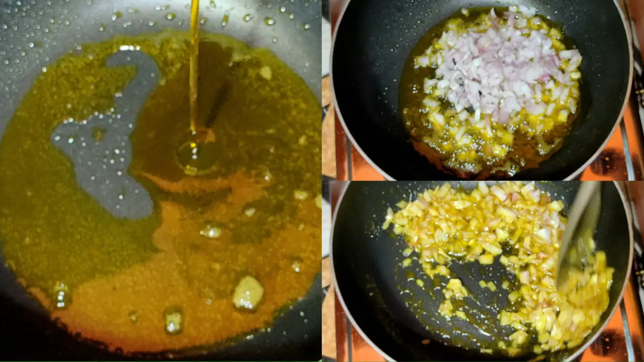 Sautéing onions