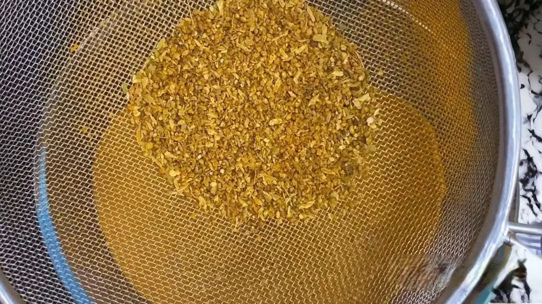 Grinding the residual husk again
