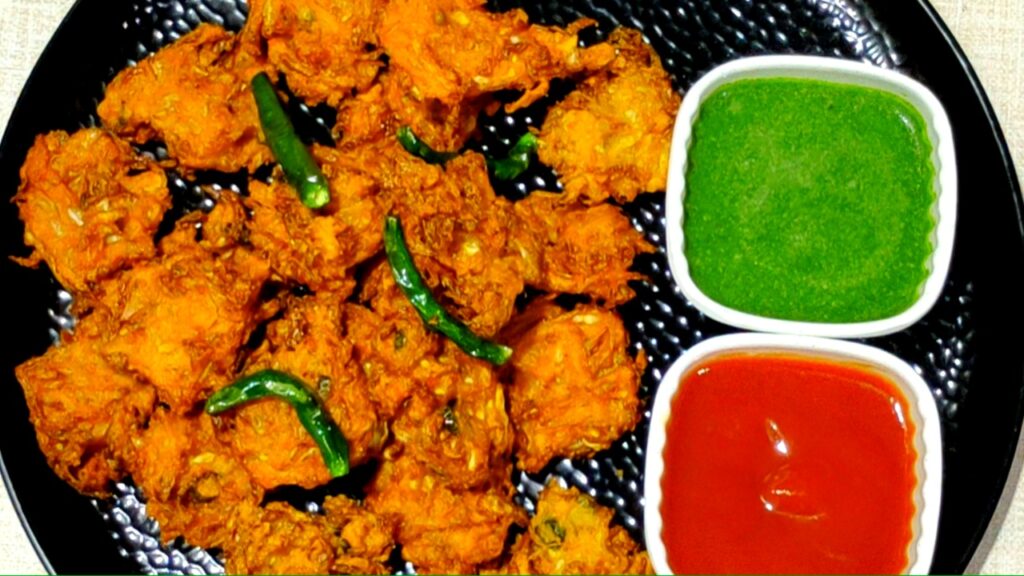 Cabbage pakora featured image