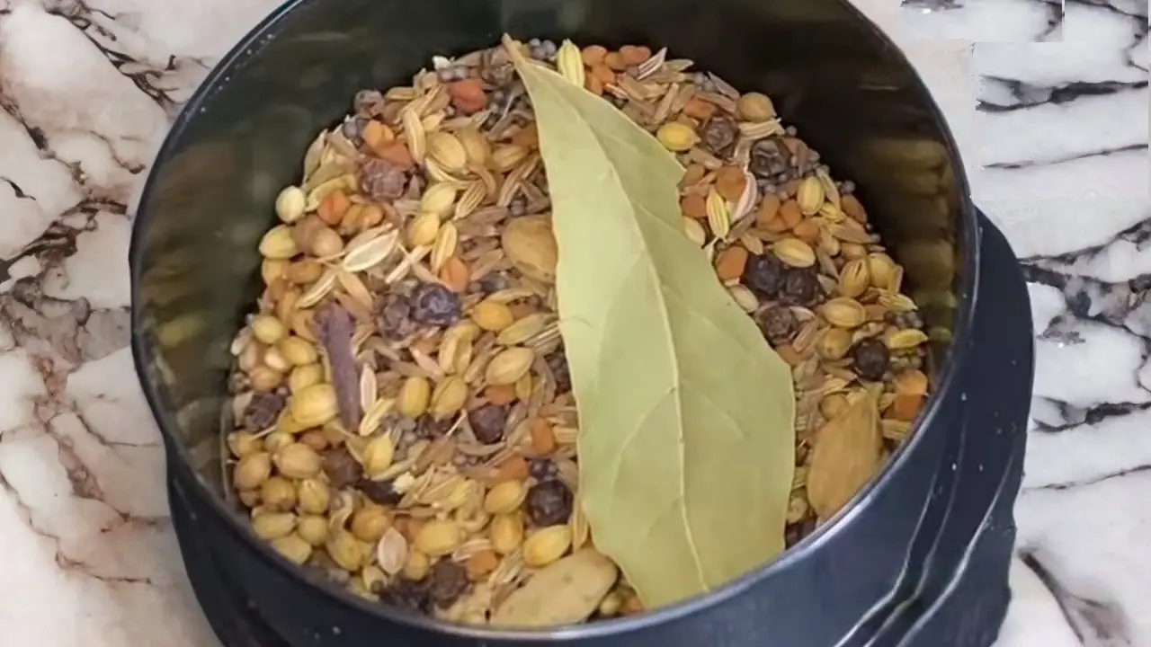 Pouring the ingredients into a blender