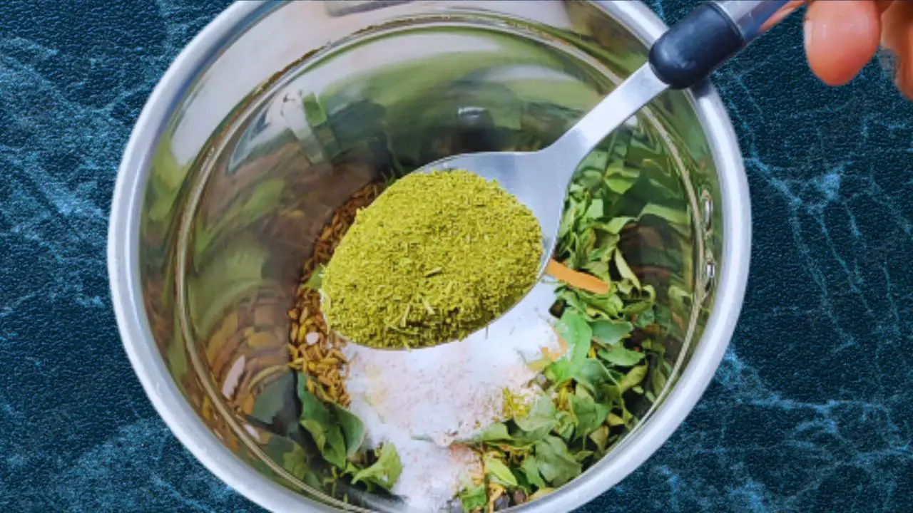 Adding 1 tsp of coriander powder