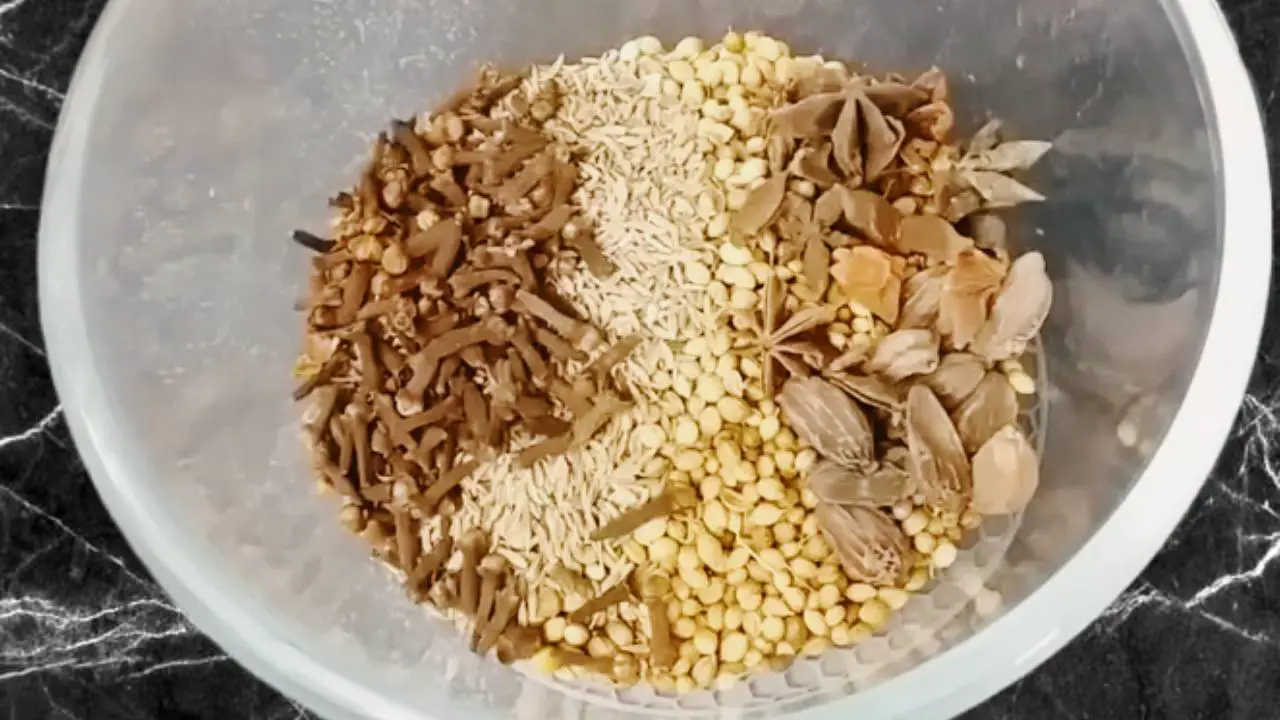 Adding 5 small pieces of star anise