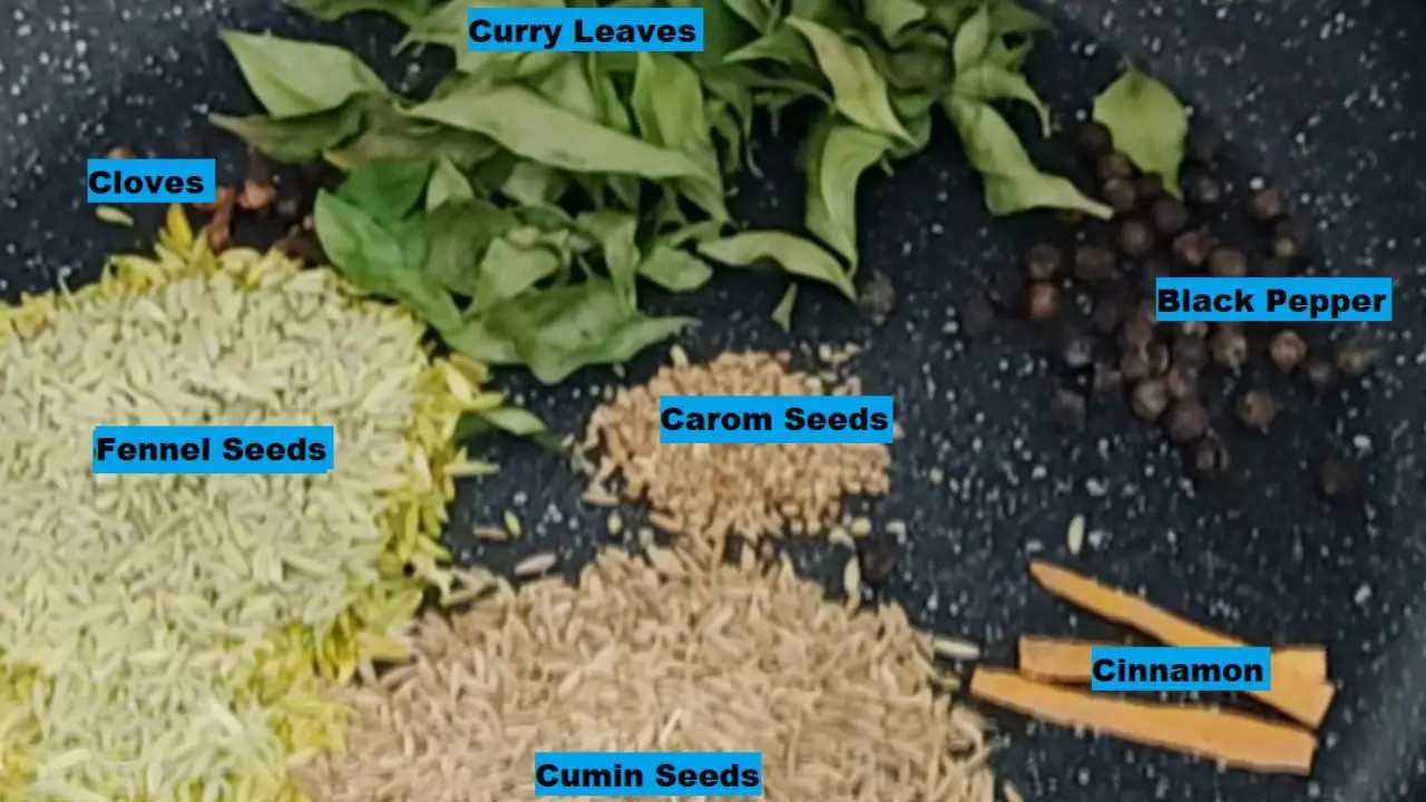 Chaach Masala Powder Ingredients